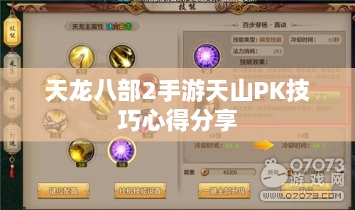 天龙八部2手游天山PK技巧心得分享